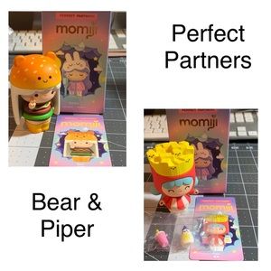 Momiji popmart perfect partners bear and piper